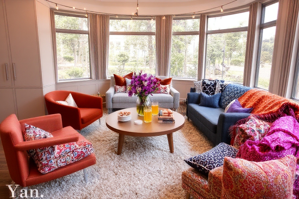 stylish cozy seating arrangements
