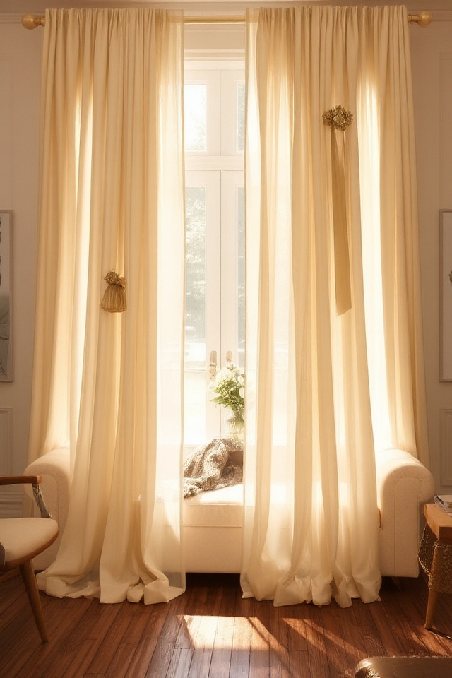 stylish curtain tieback options