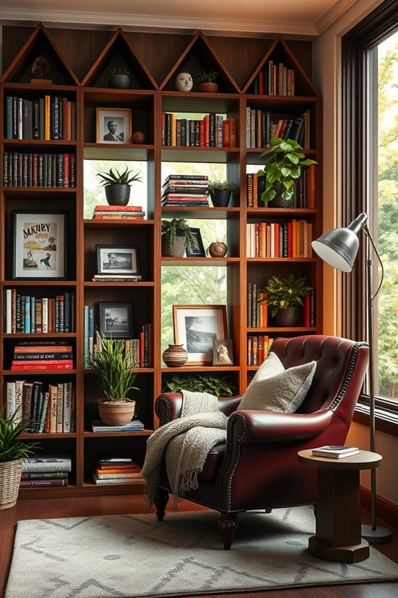 stylish functional bookshelf designs