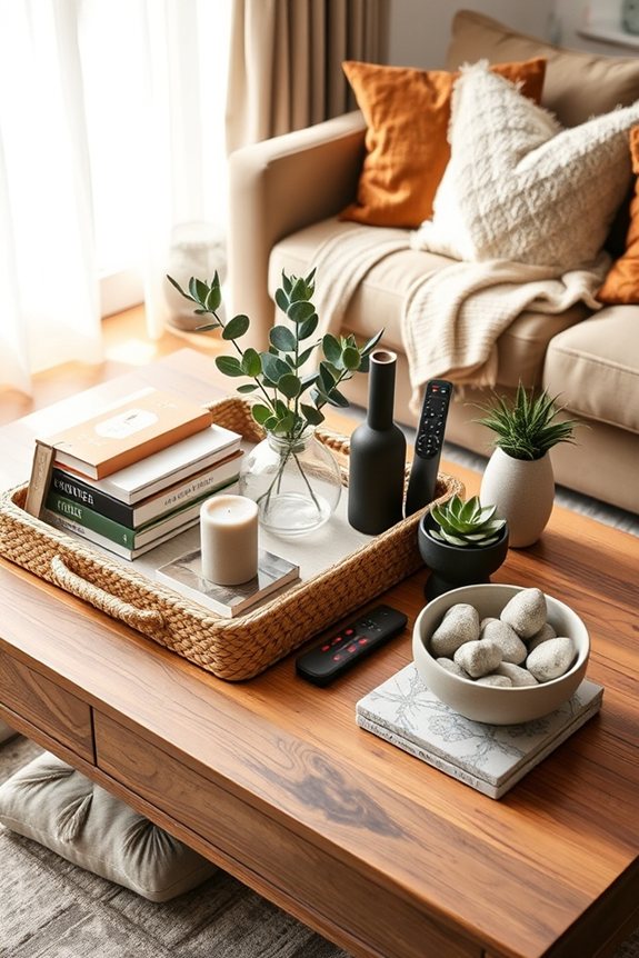 stylish functional coffee table