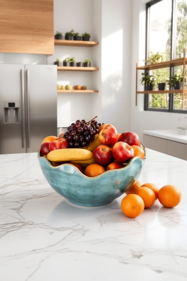 stylish functional countertop decor