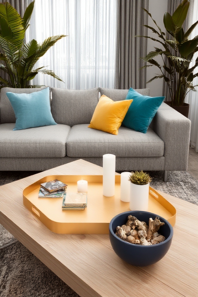 stylish functional decorative accents