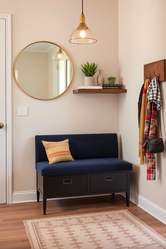 stylish functional entryway decor