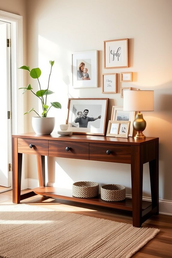stylish functional entryway furniture