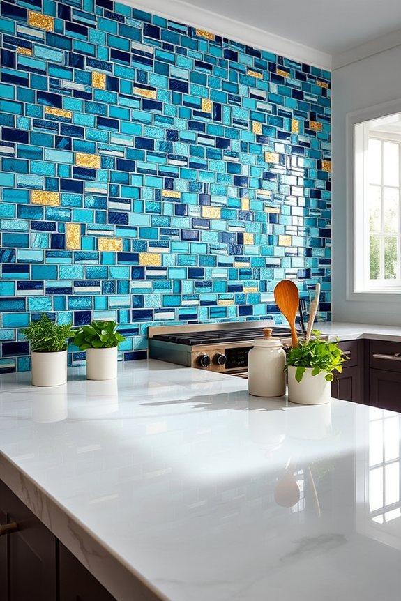 stylish functional kitchen backsplash