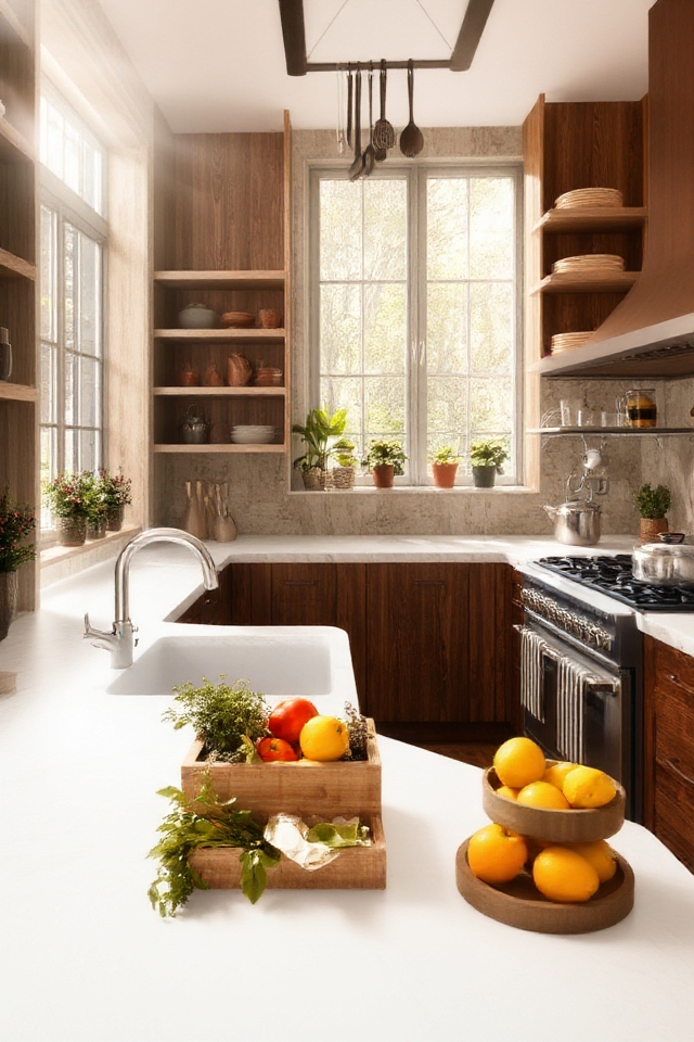stylish functional kitchen elegance