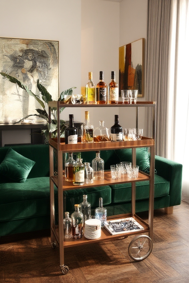 stylish mobile beverage station