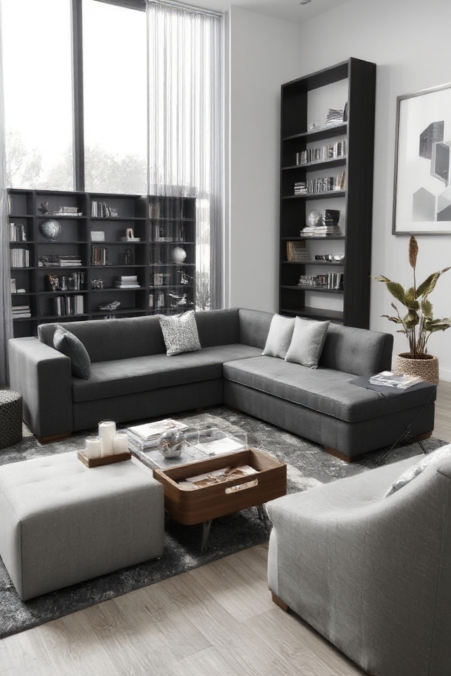stylish multifunctional living decor