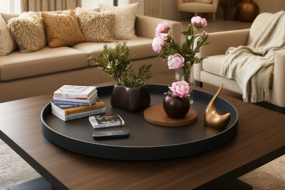 stylish organization for decor