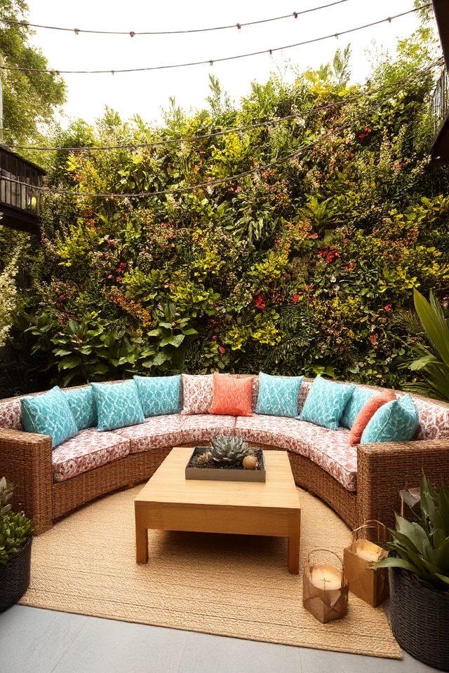 stylish outdoor relaxation spaces