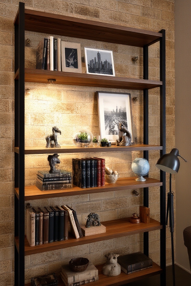 stylish personalized bookshelf decor