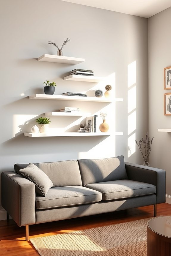 stylish space saving decor solution
