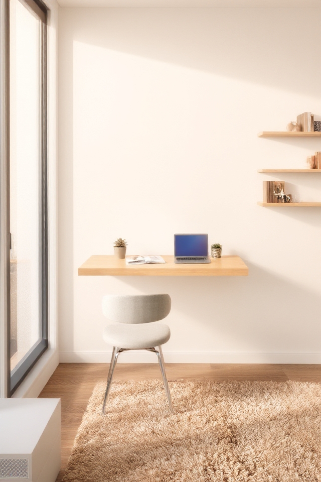 stylish space saving workspace solution