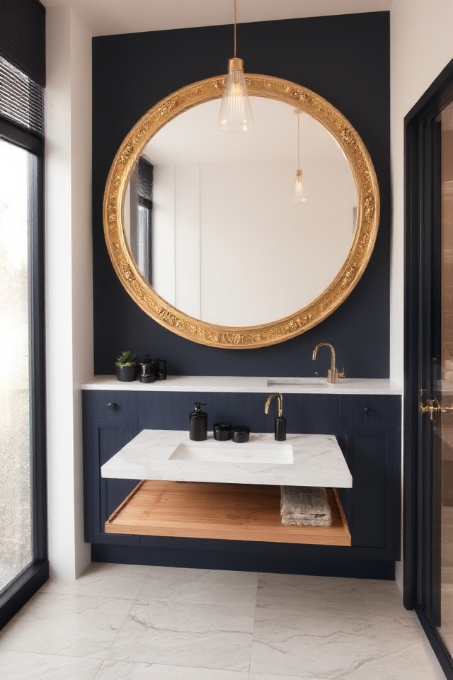 stylish transformative bathroom mirrors