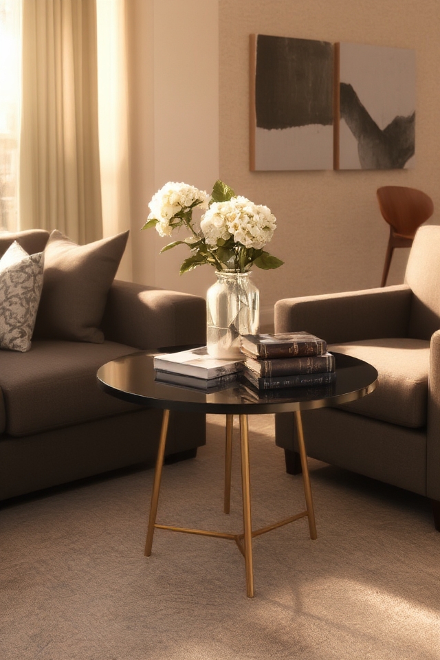 stylish versatile round table