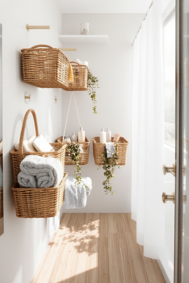 stylish vertical storage solution