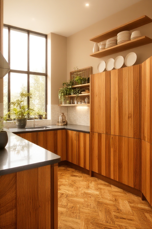 sustainable eco friendly kitchen cabinets