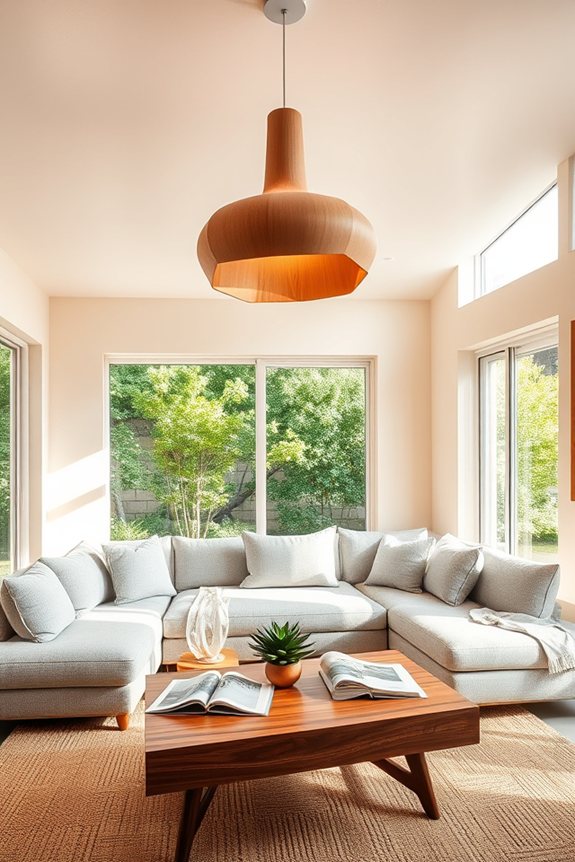 sustainable modern wooden lighting