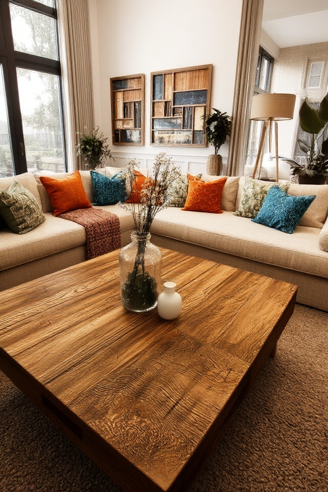 sustainable recycled materials decor
