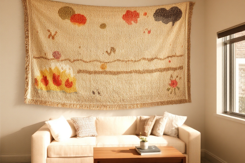 tapestry art enhances interiors