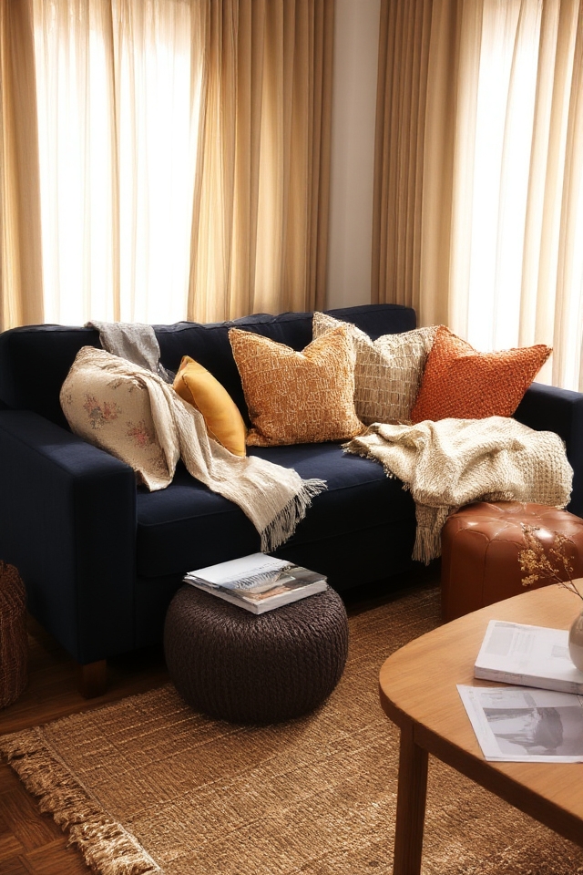 textured layers enhance decor