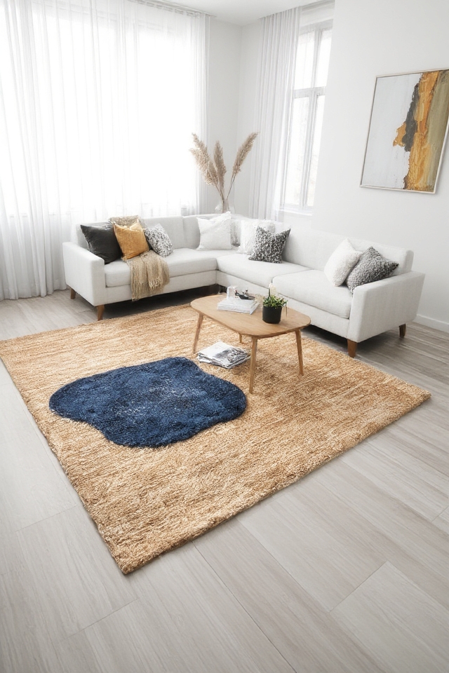 textured rugs for warmth