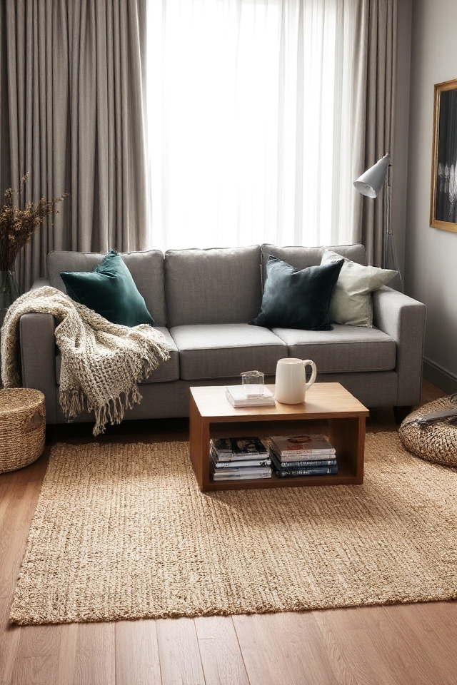 textures enhance cozy decor