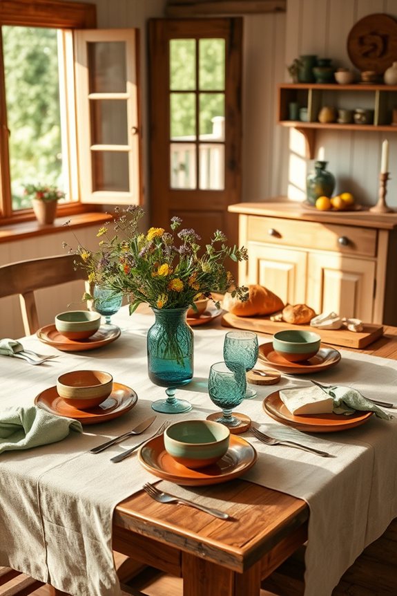 themed dining sets enhance ambiance