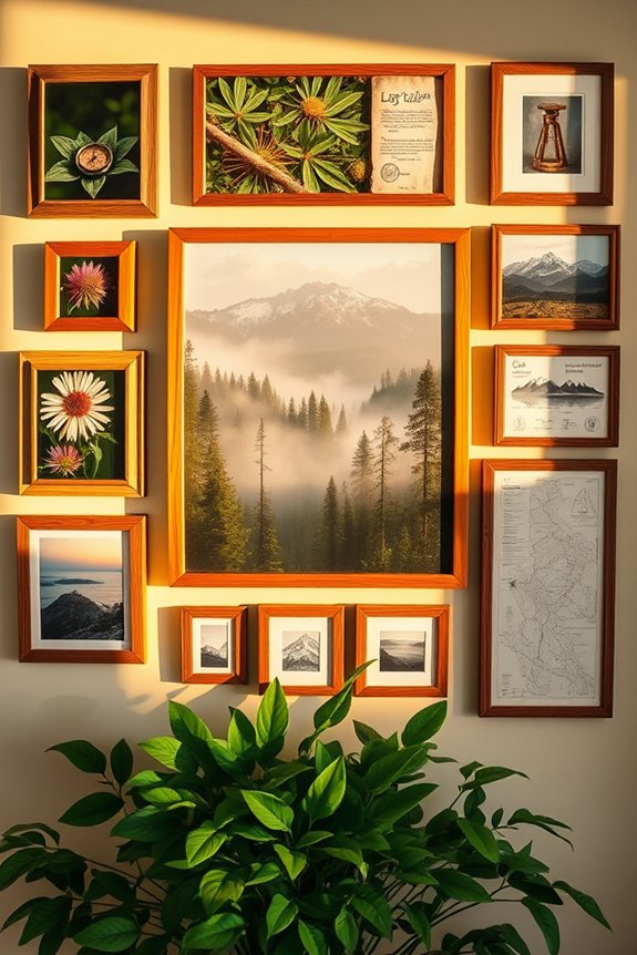 themed visual storytelling collage