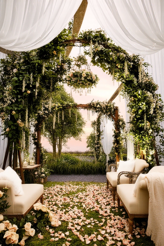 themed wedding backdrop ideas