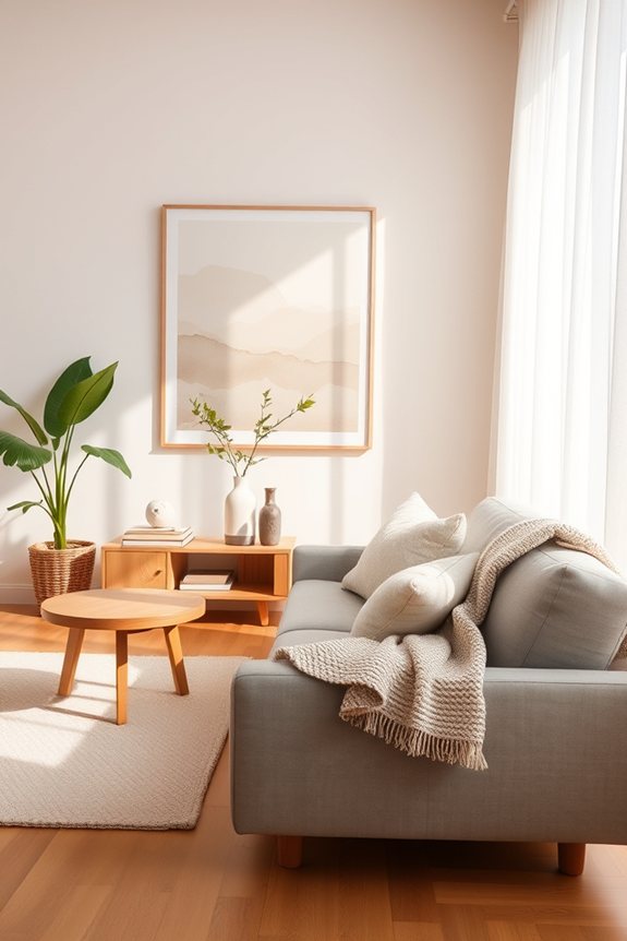 thoughtful minimalist personal touches