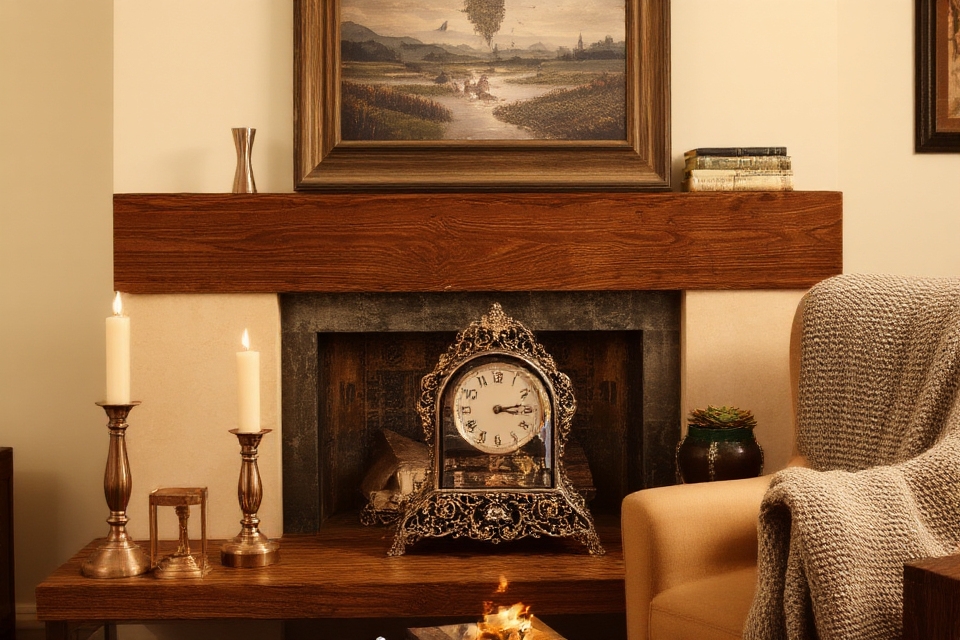 timeless appeal mantel clock