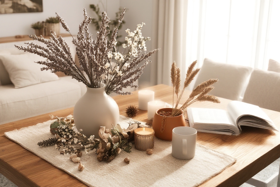 timeless dried flower arrangements