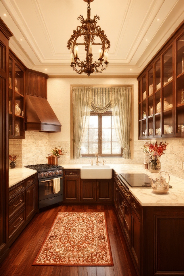 timeless kitchen elegance achieved