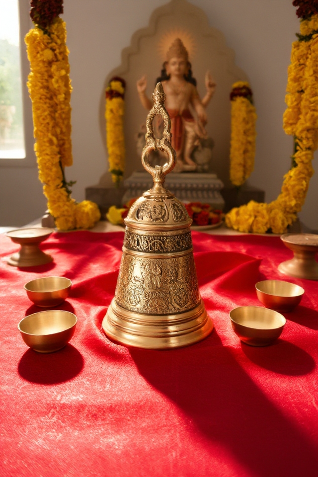 traditional spiritual decorative bell