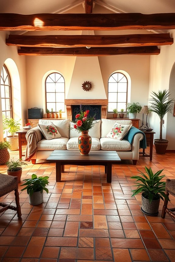 traditional terracotta tile elegance