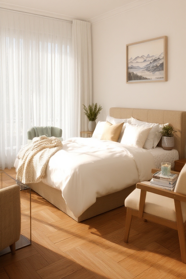 tranquil bedroom photography tips