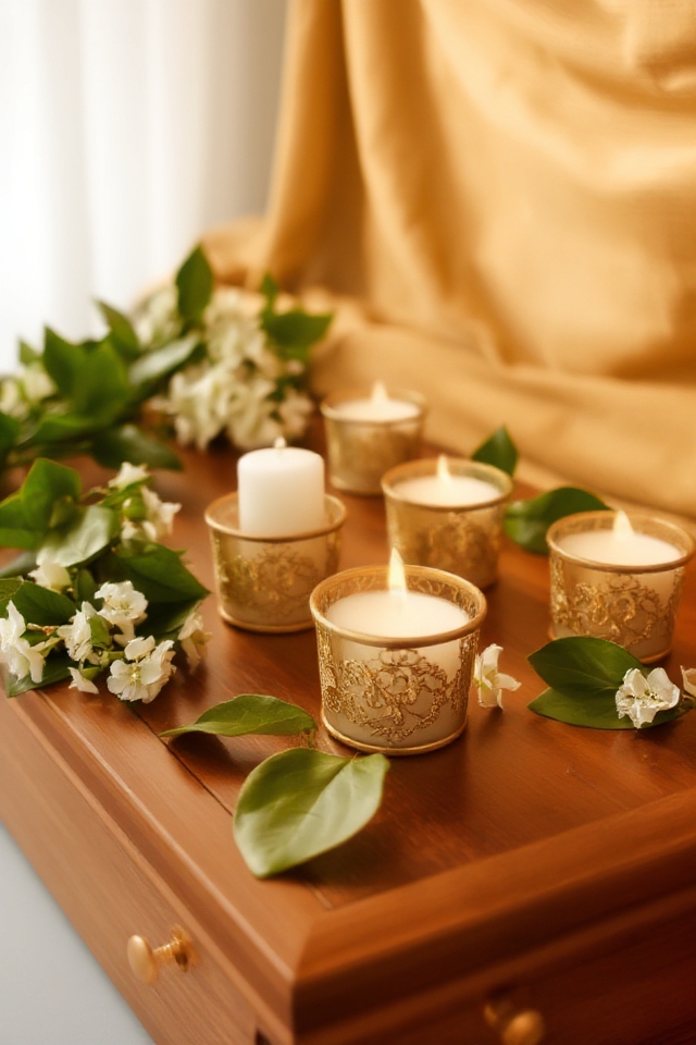 tranquil candle holders enhance rituals