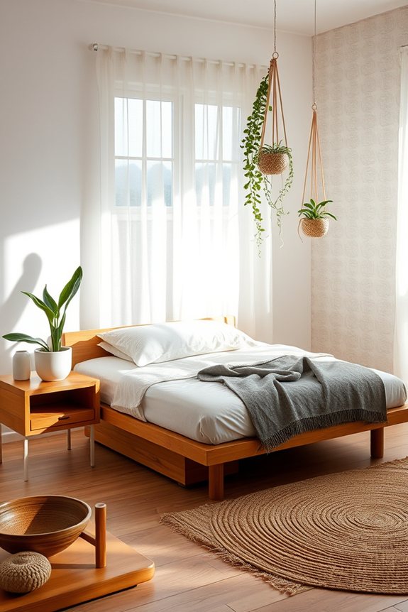 tranquil indoor plant integration