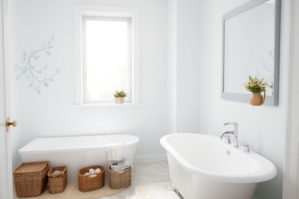 transform bathroom with paint