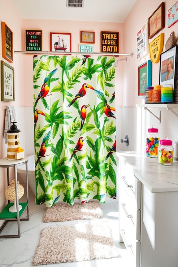 transform bathroom with whimsy