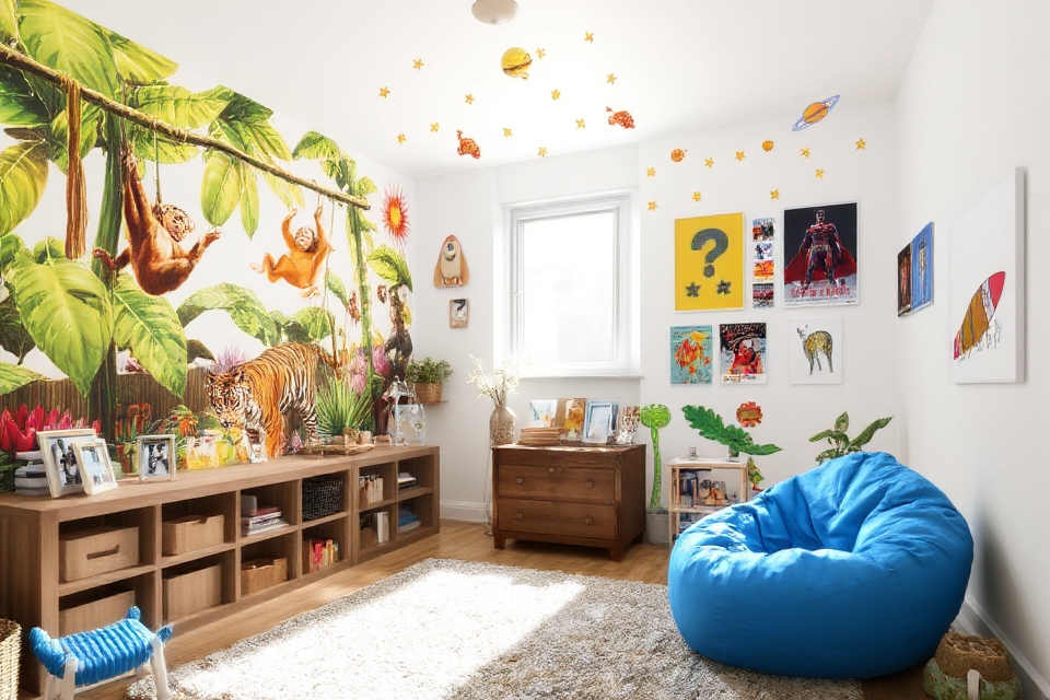 transform bedroom with art