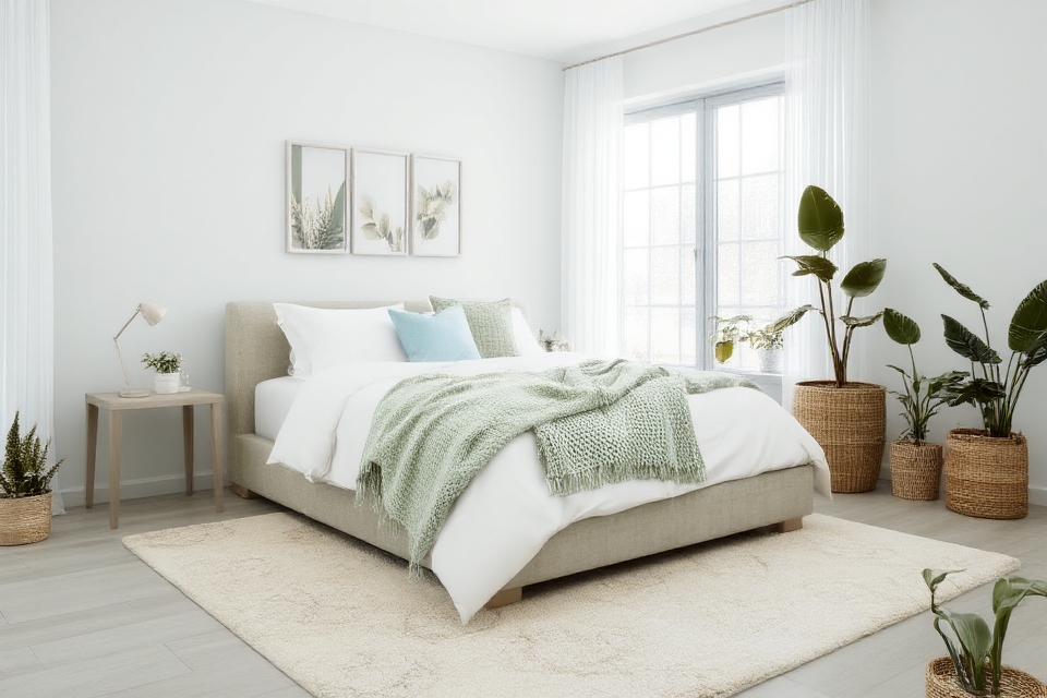 transform bedroom with colors