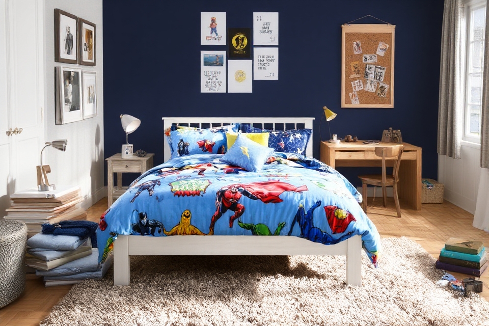 transform bedroom with unique bedding