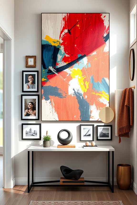 transform entryway with art