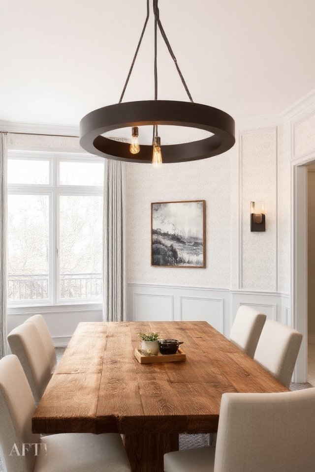 transform room with lighting