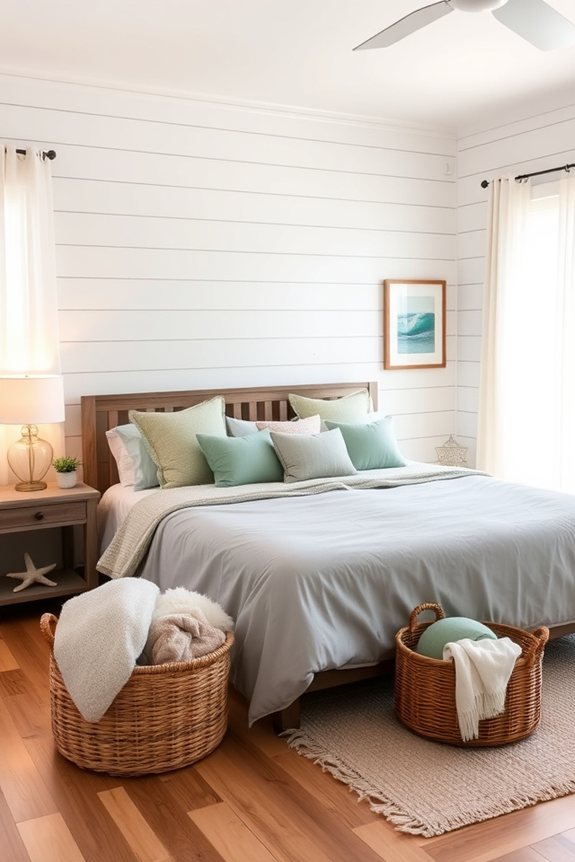 transform your bedroom with shiplap