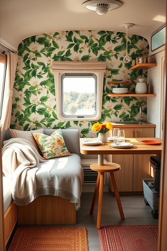 transform your motorhome walls