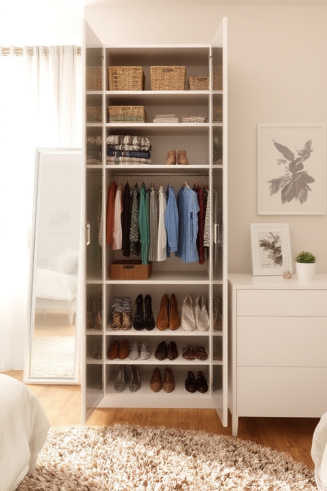 transform your wardrobe space