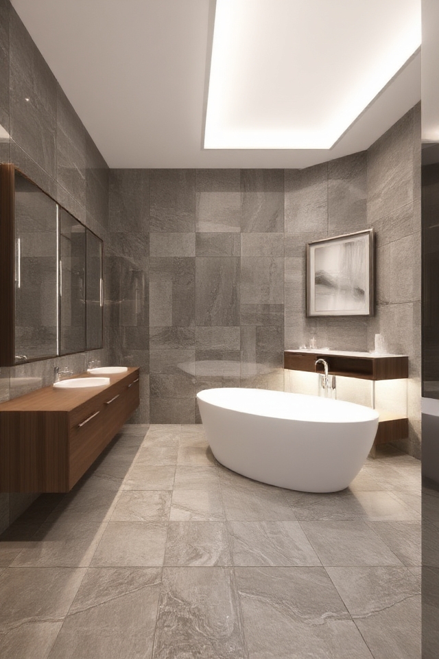 transformative modern bathroom lighting